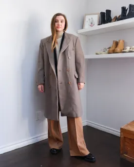 Adam's Row Menswear Tailored Wool Coat - XL