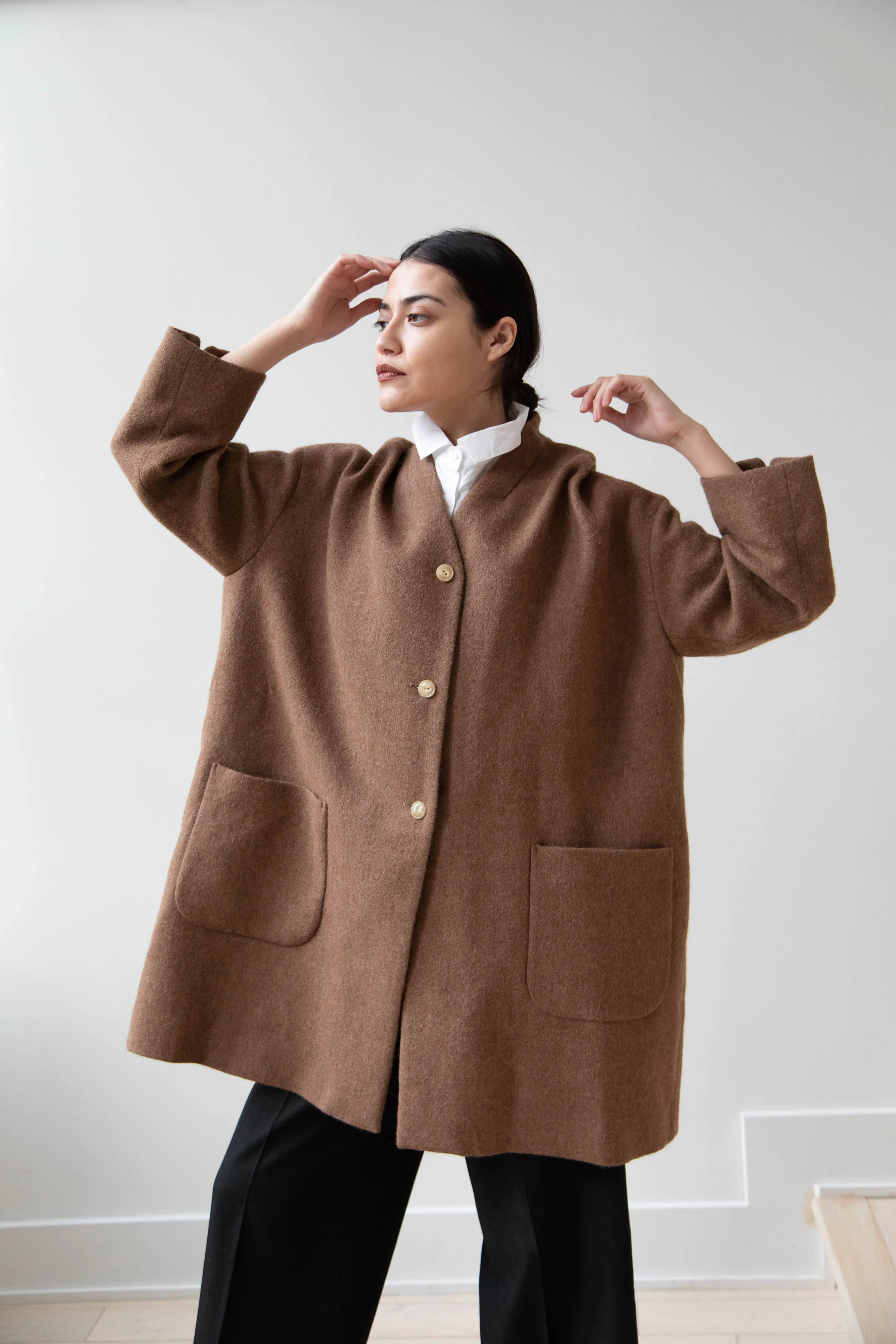 Arts & Science Robe Jacket in Alpaca