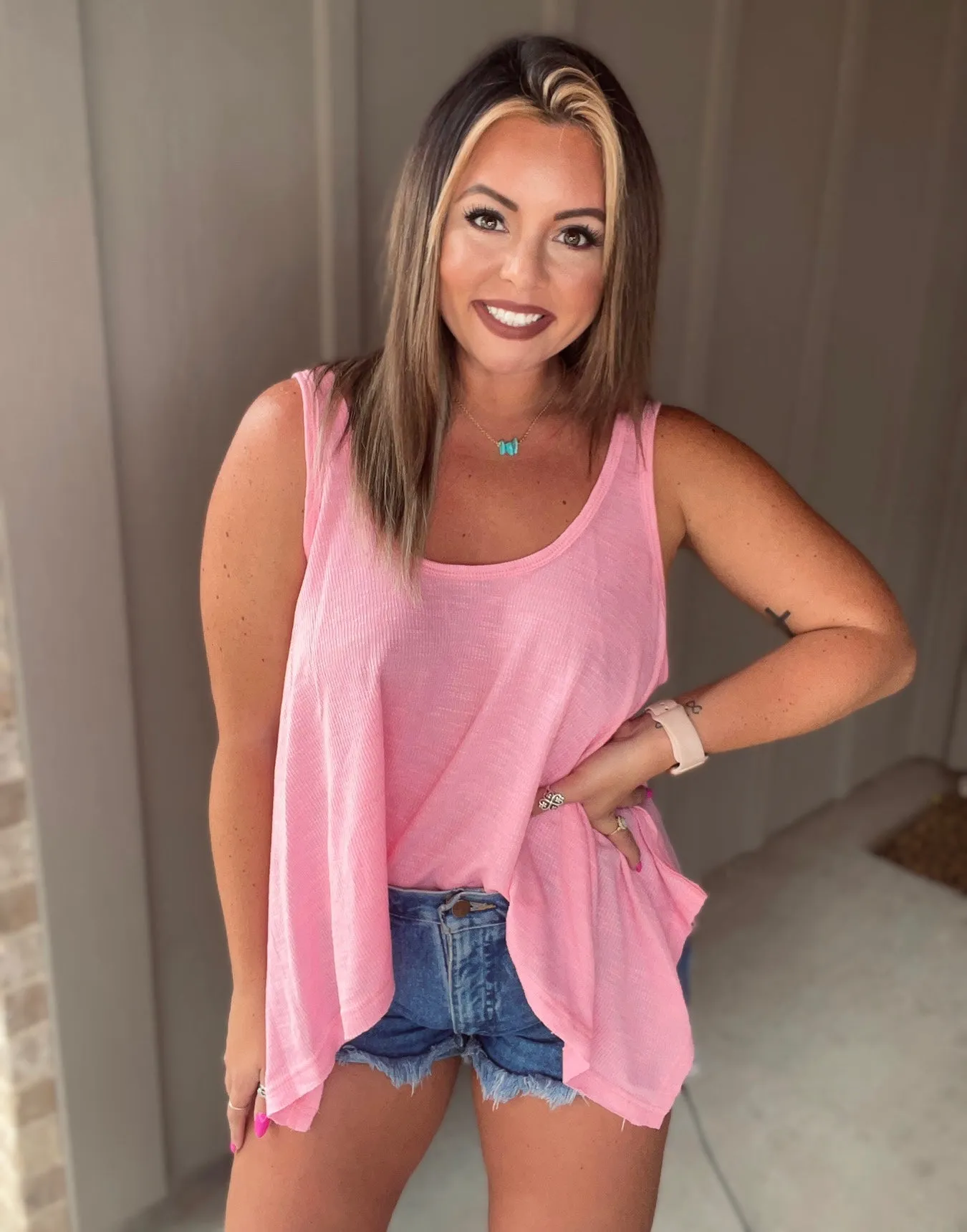 Asymmetrical Tank Top