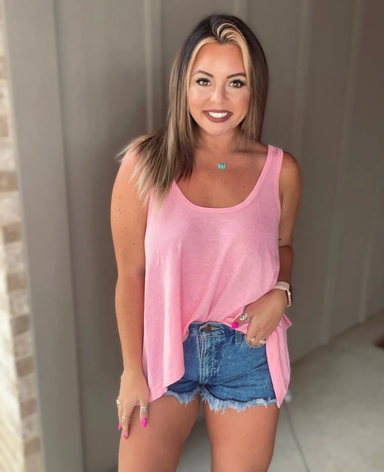 Asymmetrical Tank Top