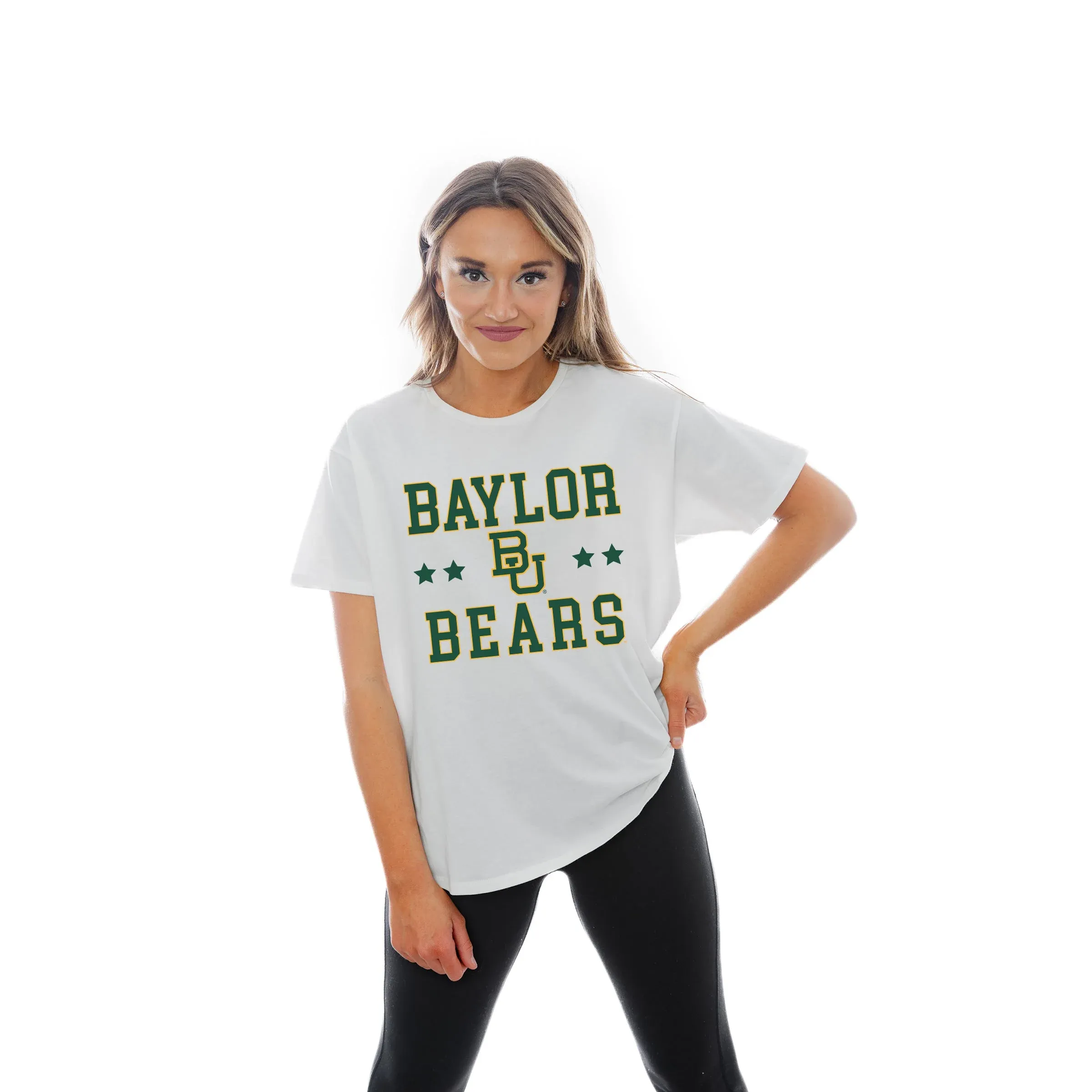 Baylor Flowy Tee