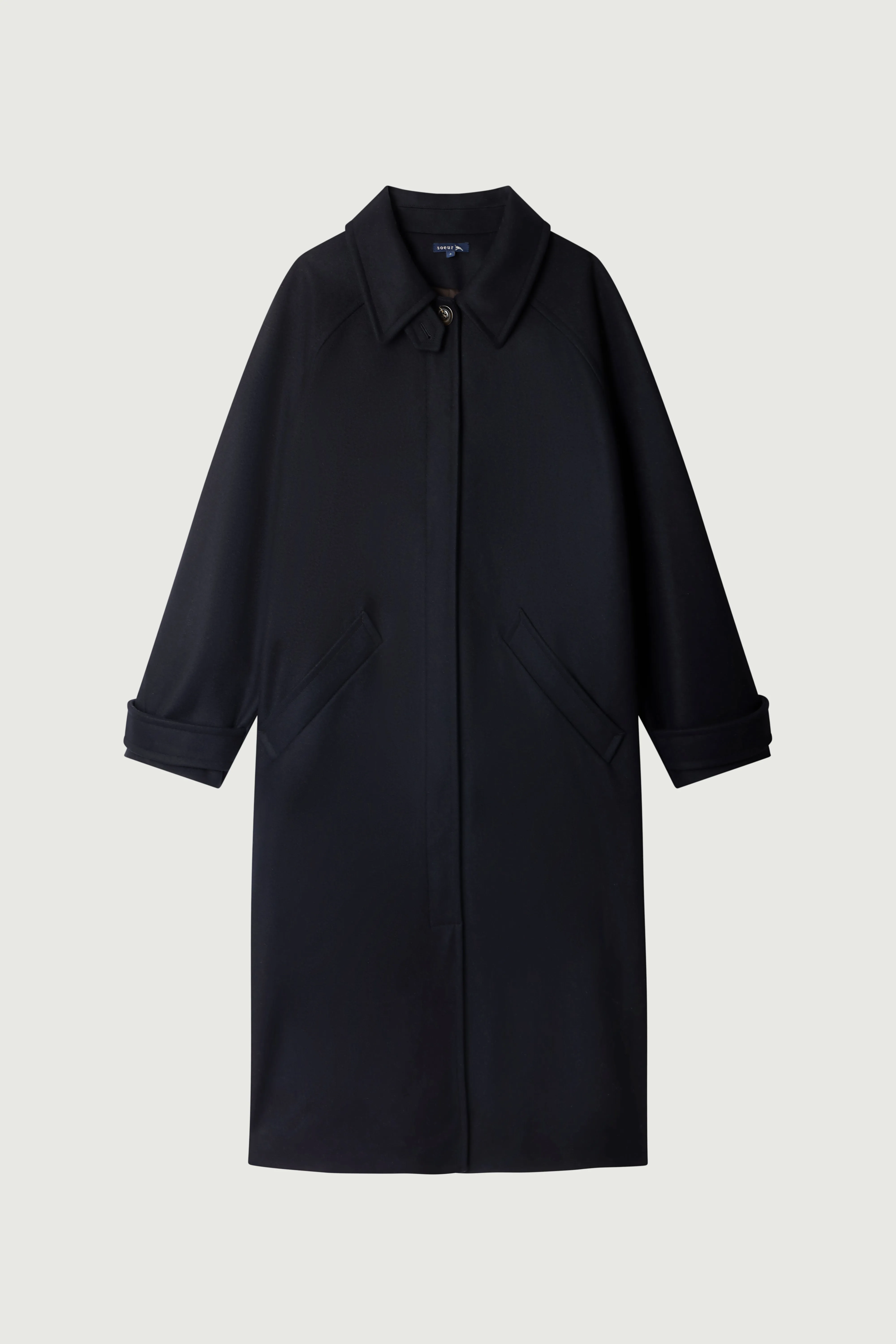 BERLIN NAVY COAT