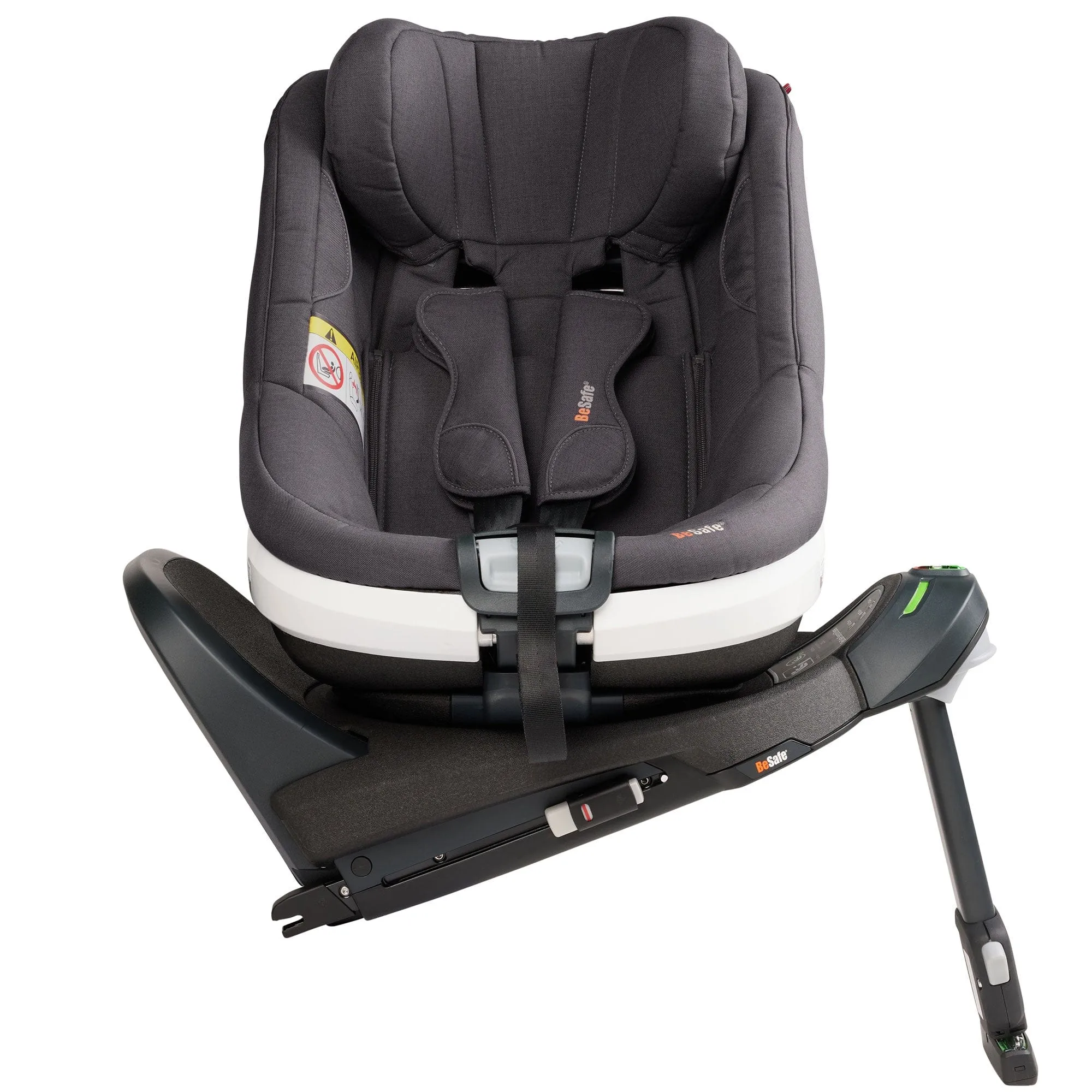 BeSafe Beyond Car Seat & Base in Dark Grey Melange