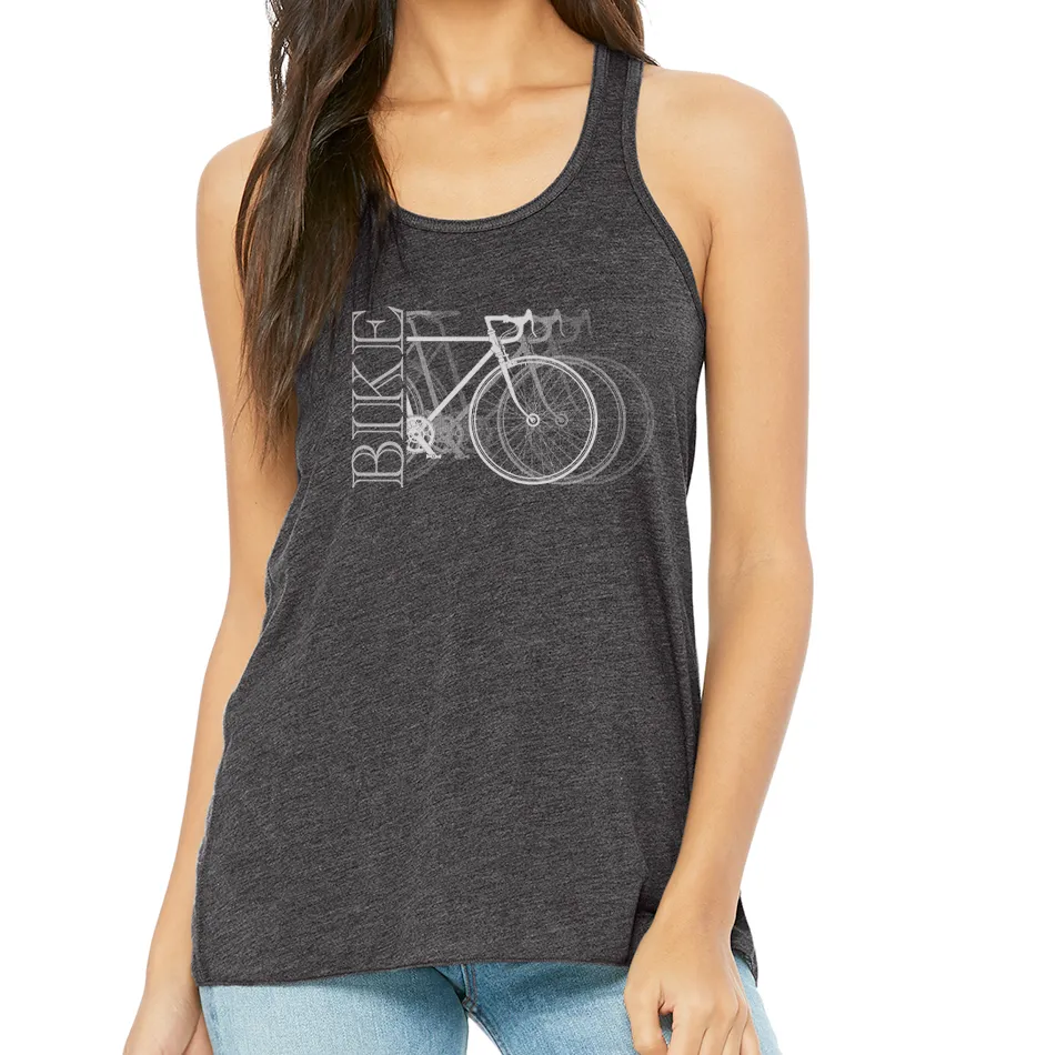 BIKE X3: Ladies' Flowy Racerback Tank