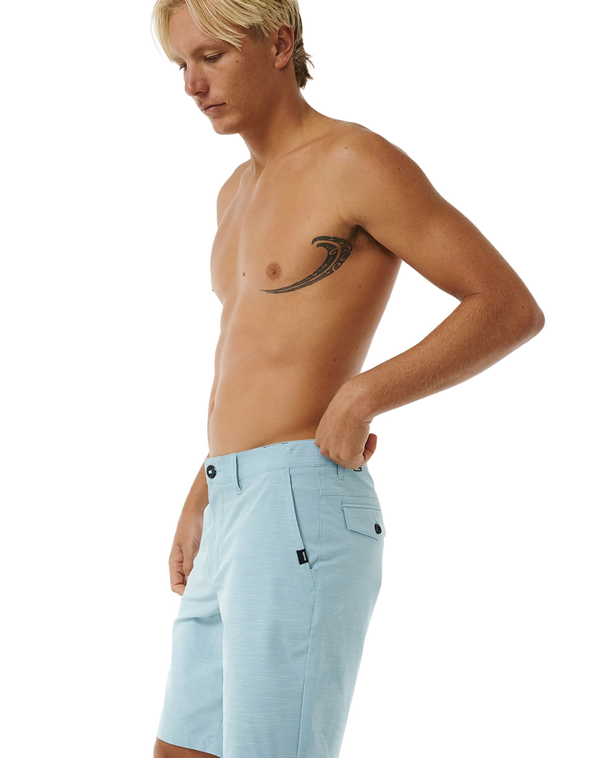 Boardwalk Jackson Walkshorts in Dusty Blue