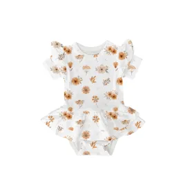 Boho Floral Baby Twirl Dress