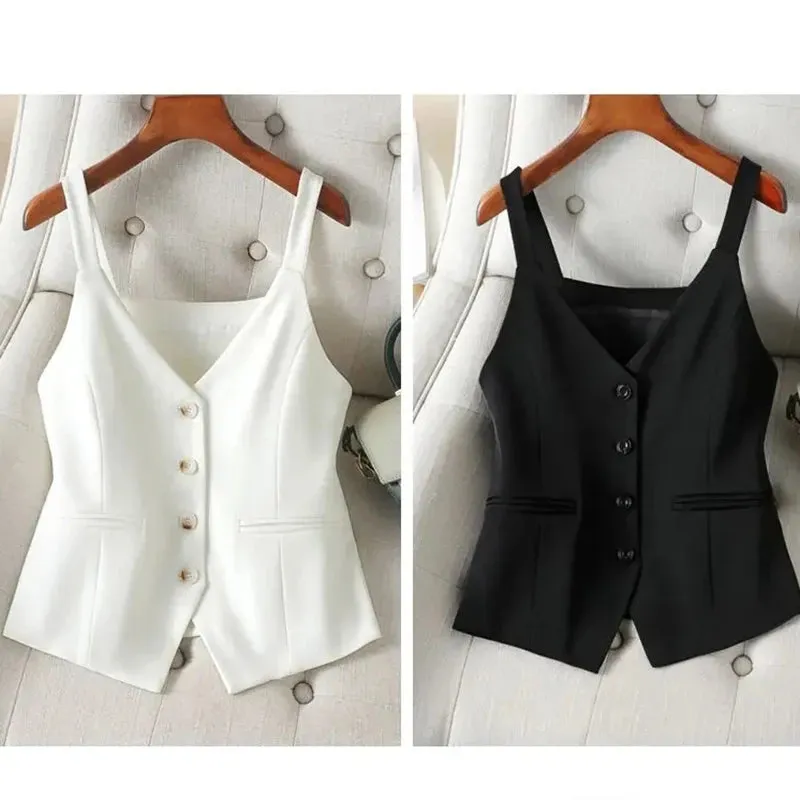 Business Top Tailored Cami Blouse
