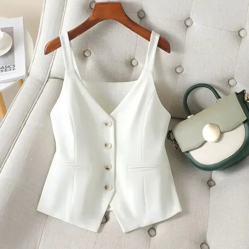 Business Top Tailored Cami Blouse