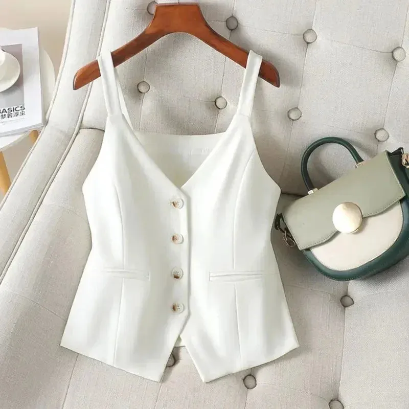 Business Top Tailored Cami Blouse