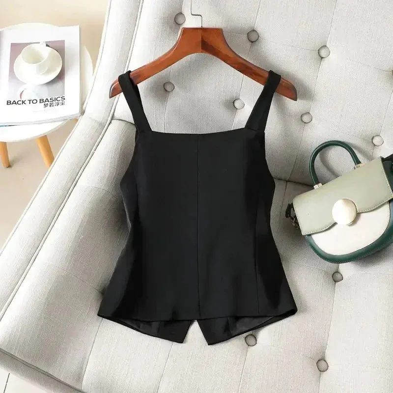 Business Top Tailored Cami Blouse