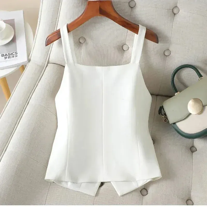 Business Top Tailored Cami Blouse