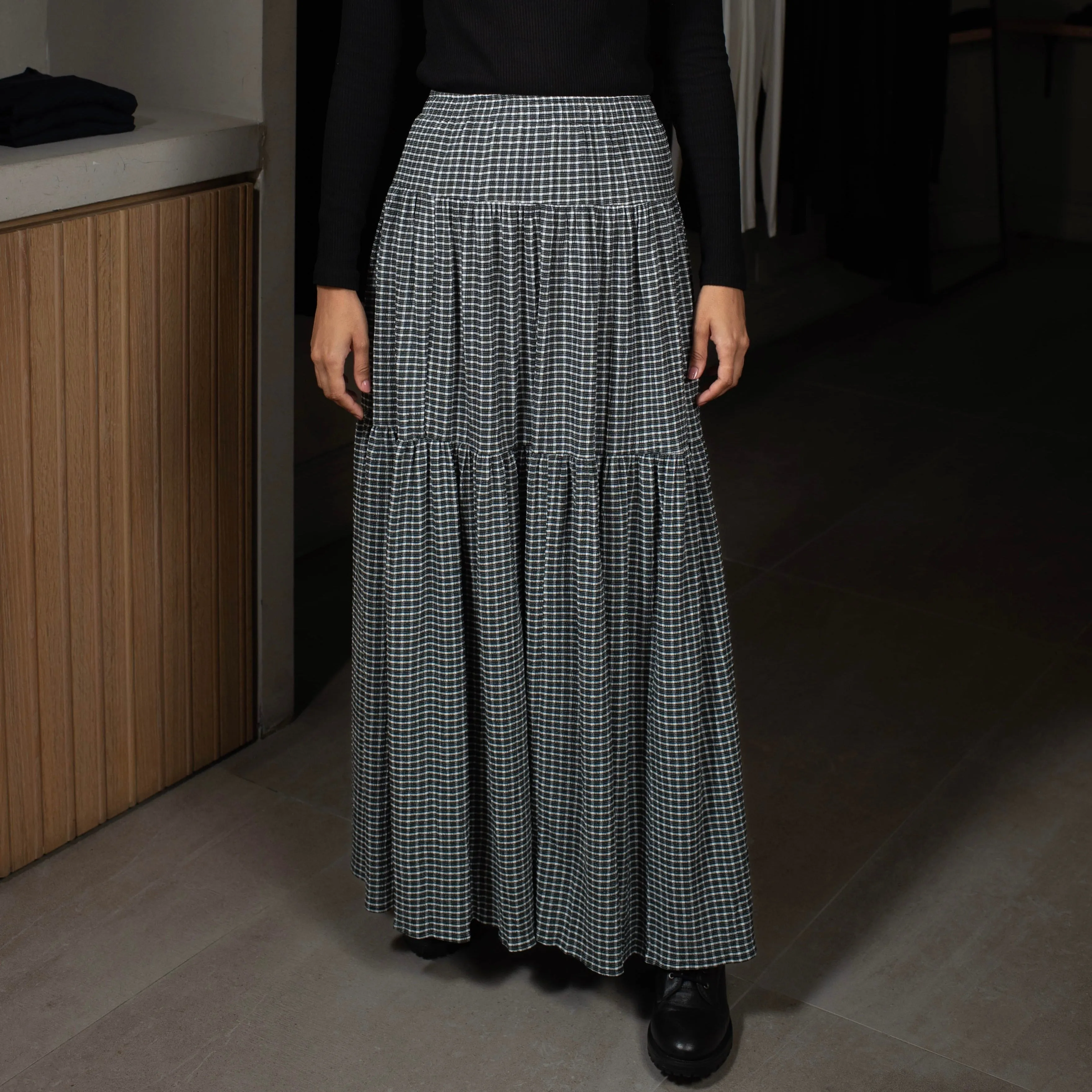 Checked Maxi [Final Sale]