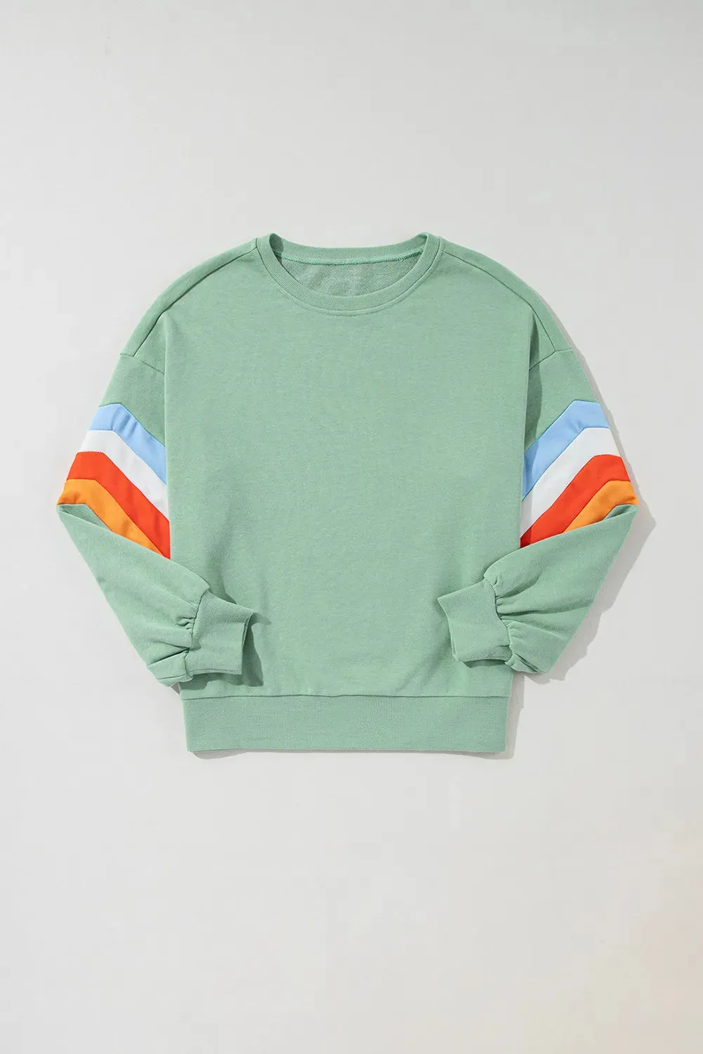 Contrast Long Sleeve Sweatshirt