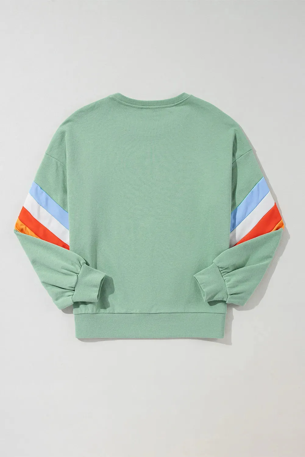 Contrast Long Sleeve Sweatshirt