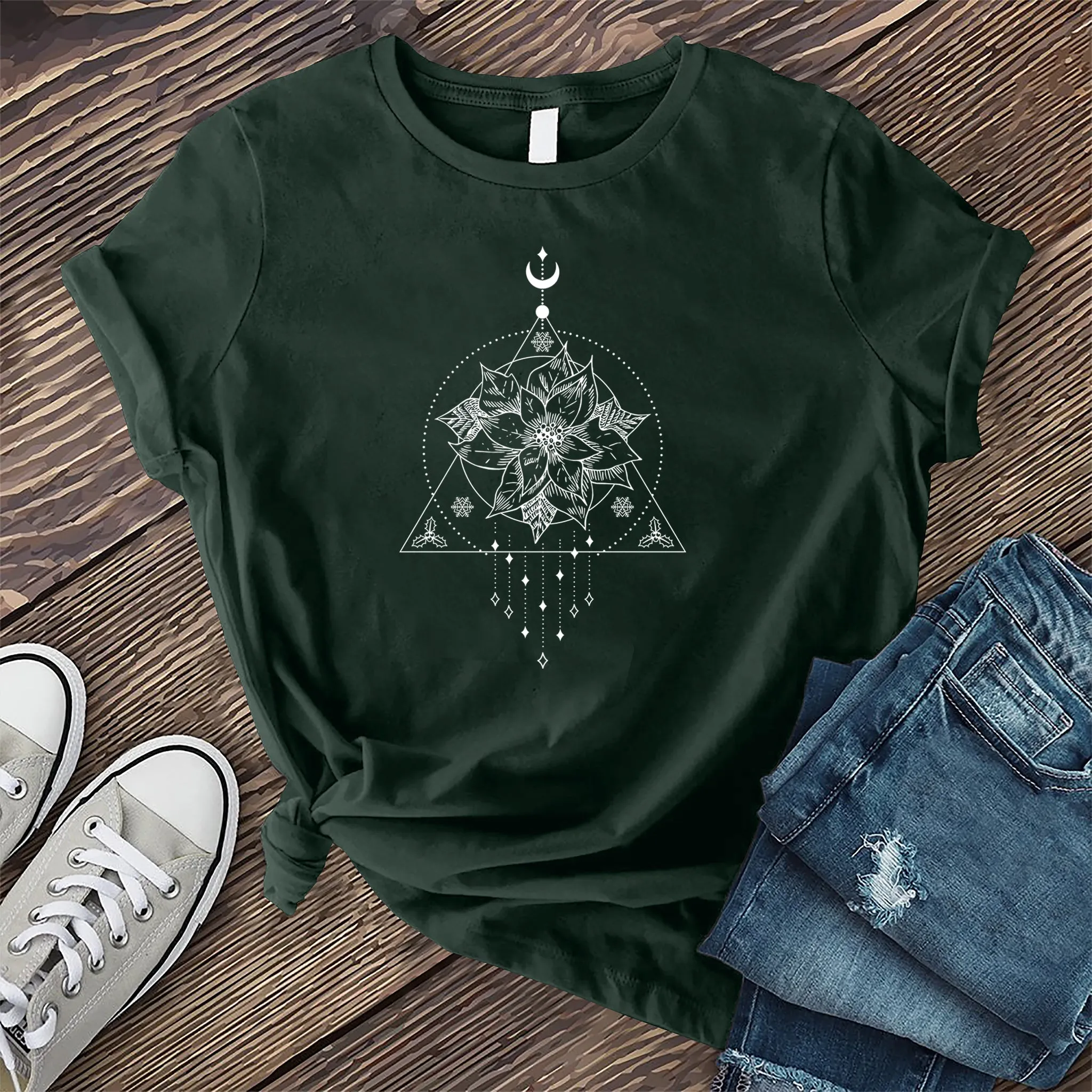 Cosmic Christmas Star T-shirt