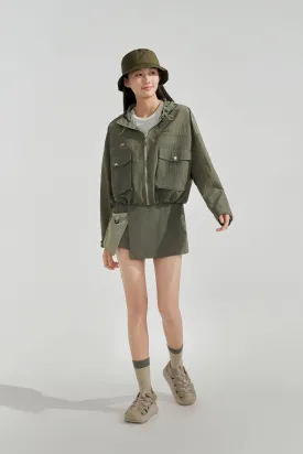 Cropped Combat Summer Jacket