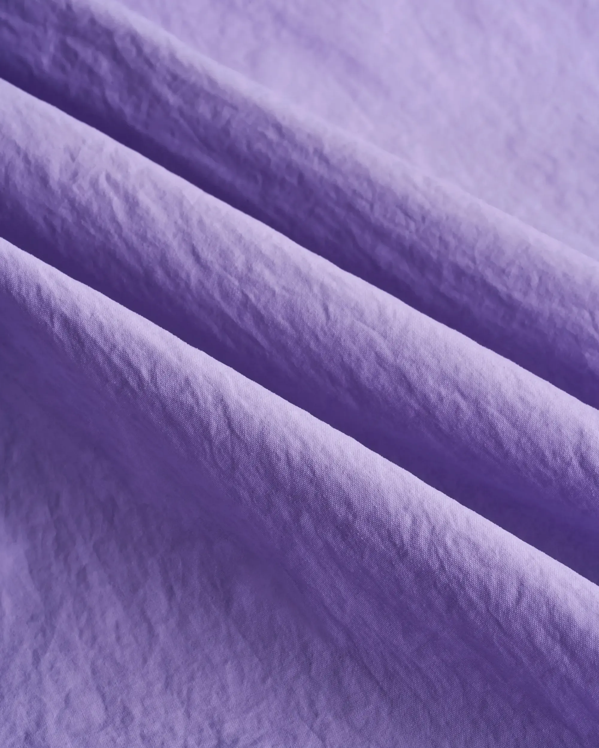 Cropped Recycled DWR Jacket - Lilac