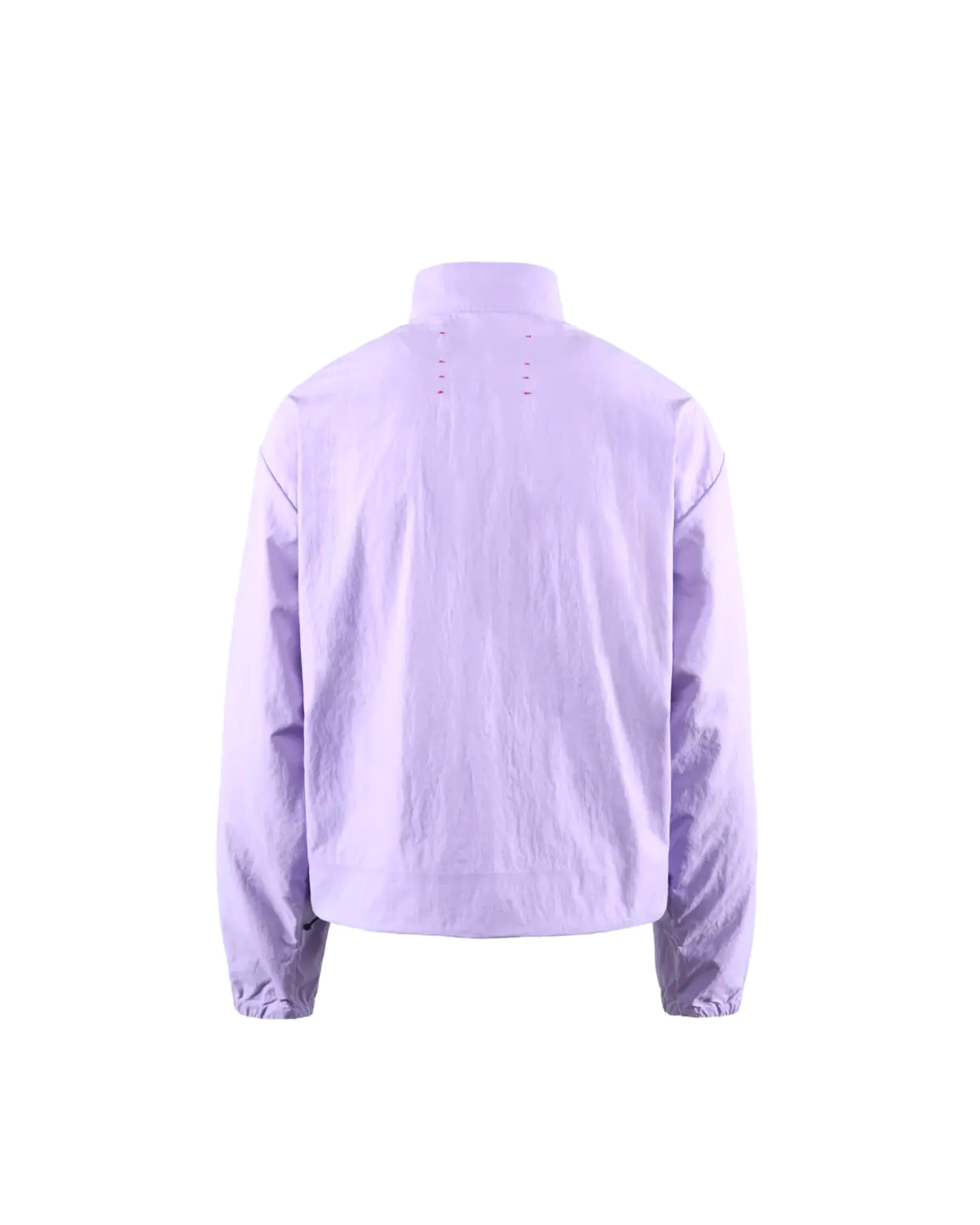 Cropped Recycled DWR Jacket - Lilac