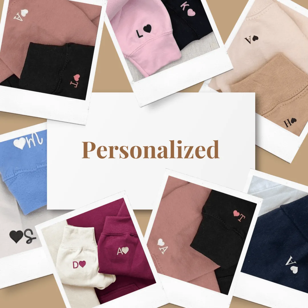 Custom Dog & Cat Sweatshirt  -  Personalized Embroidered Hoodie for Pet Lovers