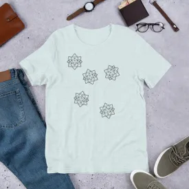 Dice Snowflake Unisex T-Shirt