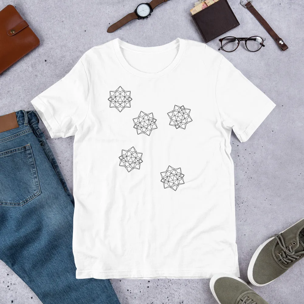 Dice Snowflake Unisex T-Shirt