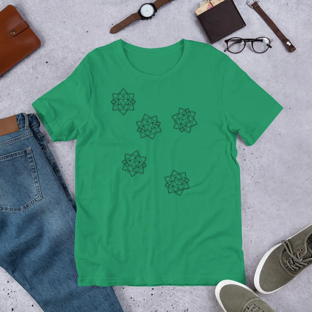 Dice Snowflake Unisex T-Shirt