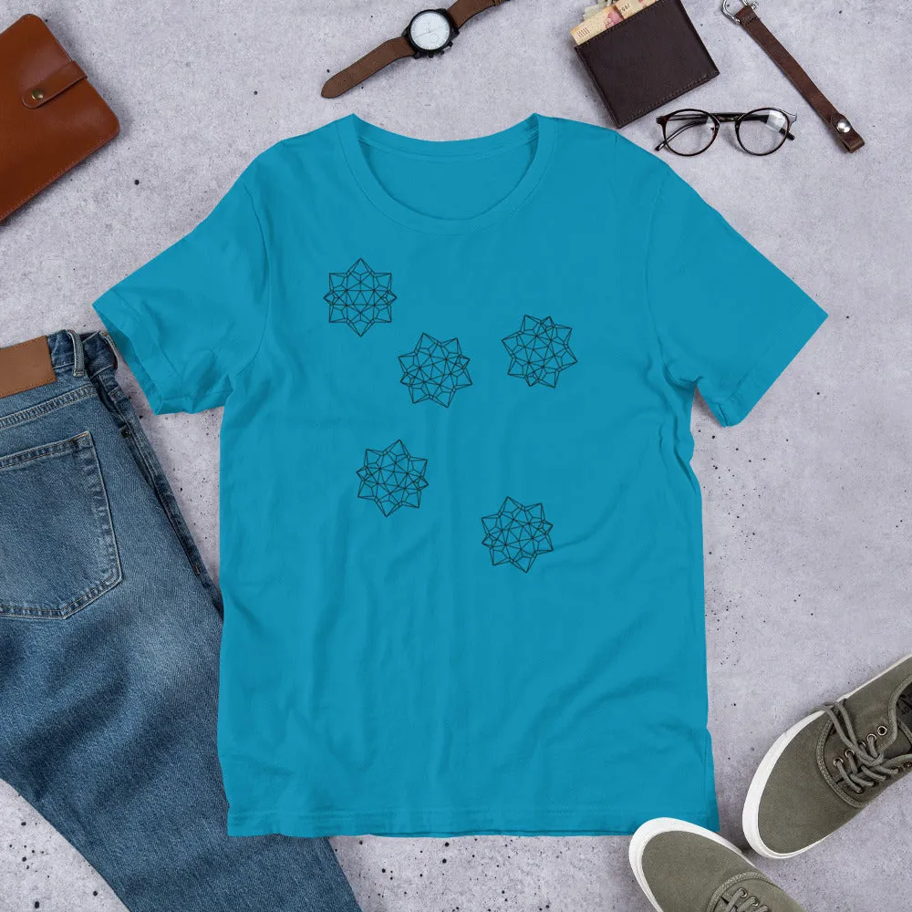 Dice Snowflake Unisex T-Shirt