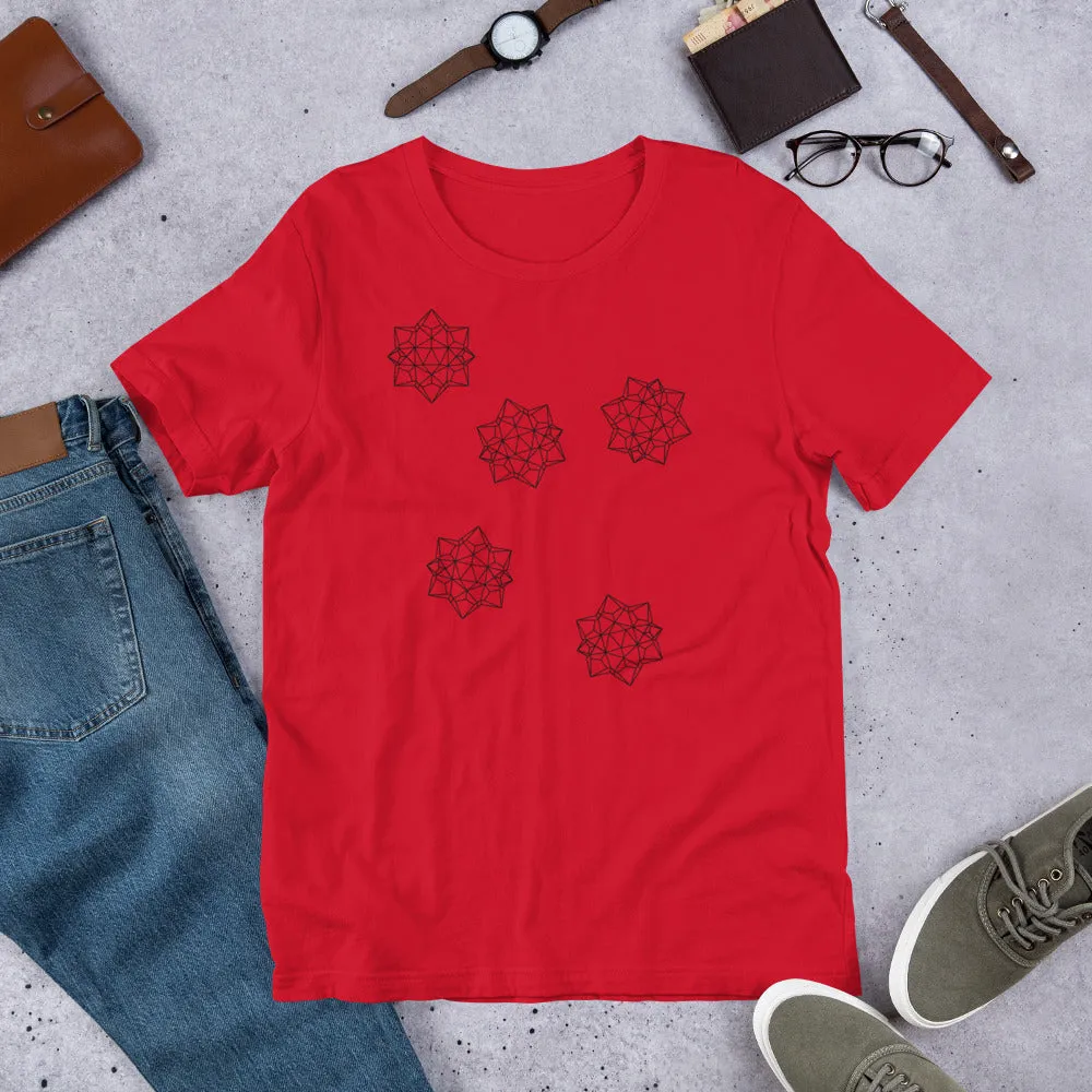 Dice Snowflake Unisex T-Shirt