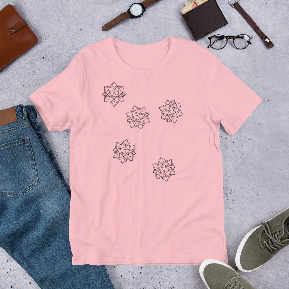Dice Snowflake Unisex T-Shirt