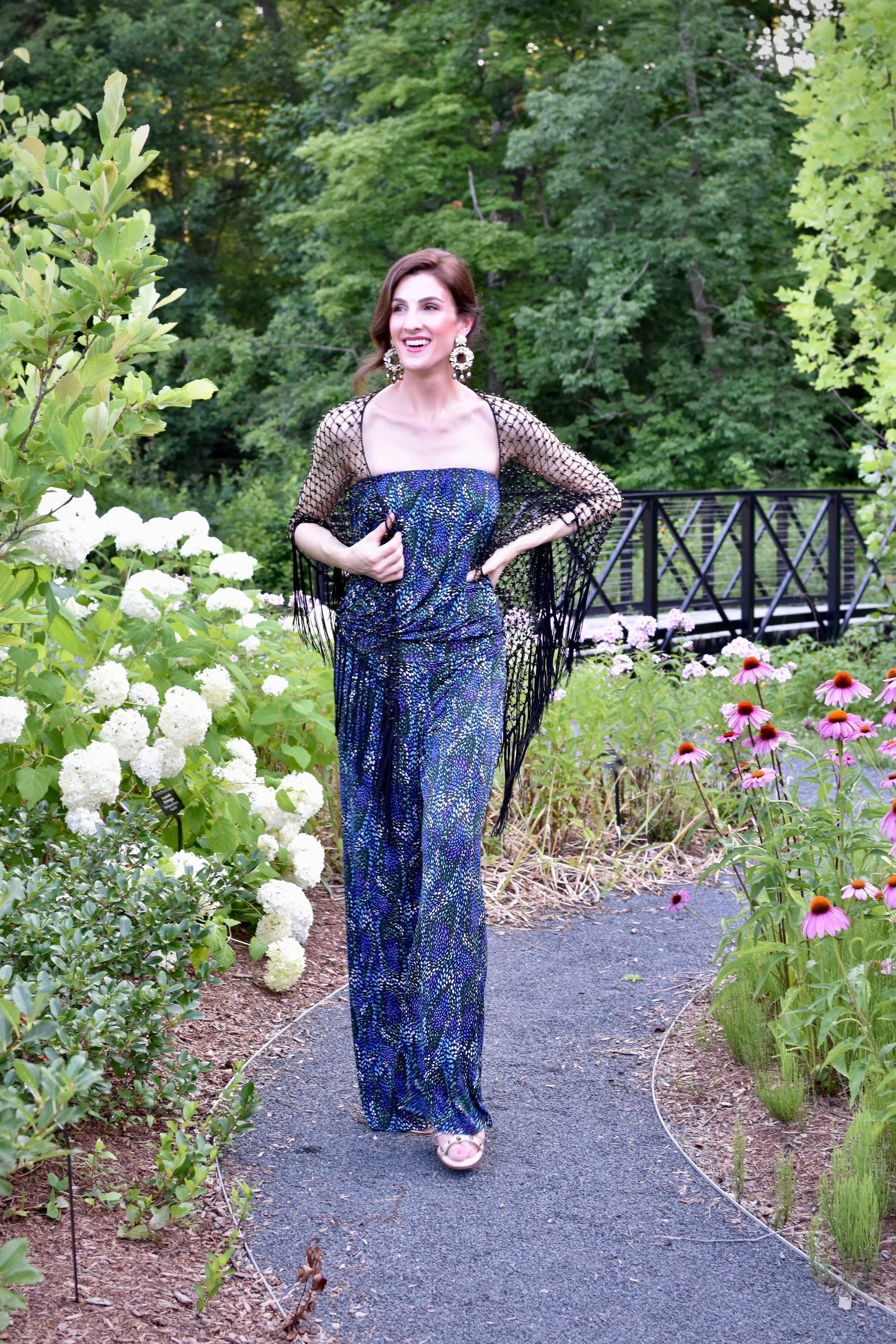 Disco Peacock Jumpsuit
