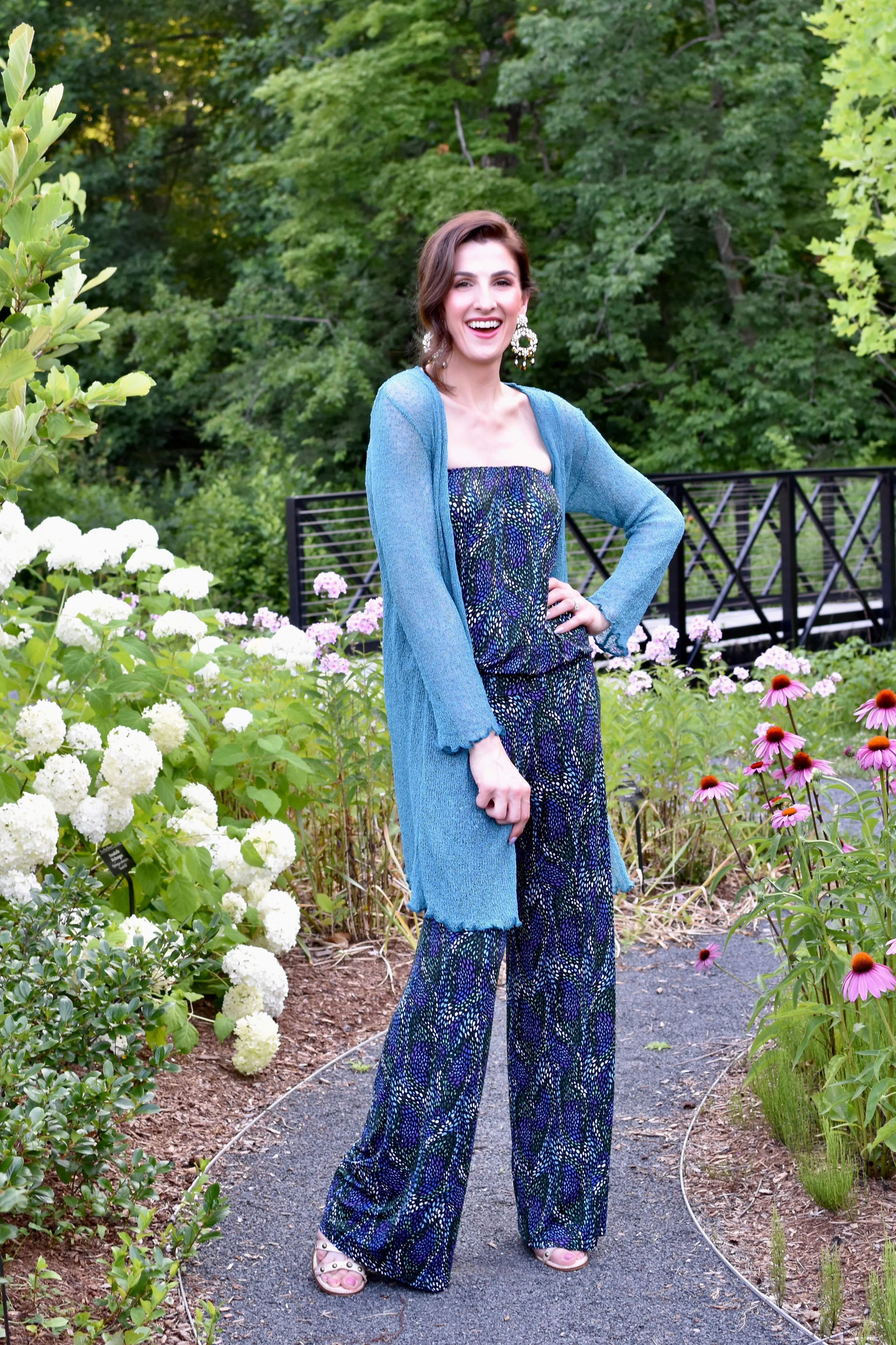 Disco Peacock Jumpsuit