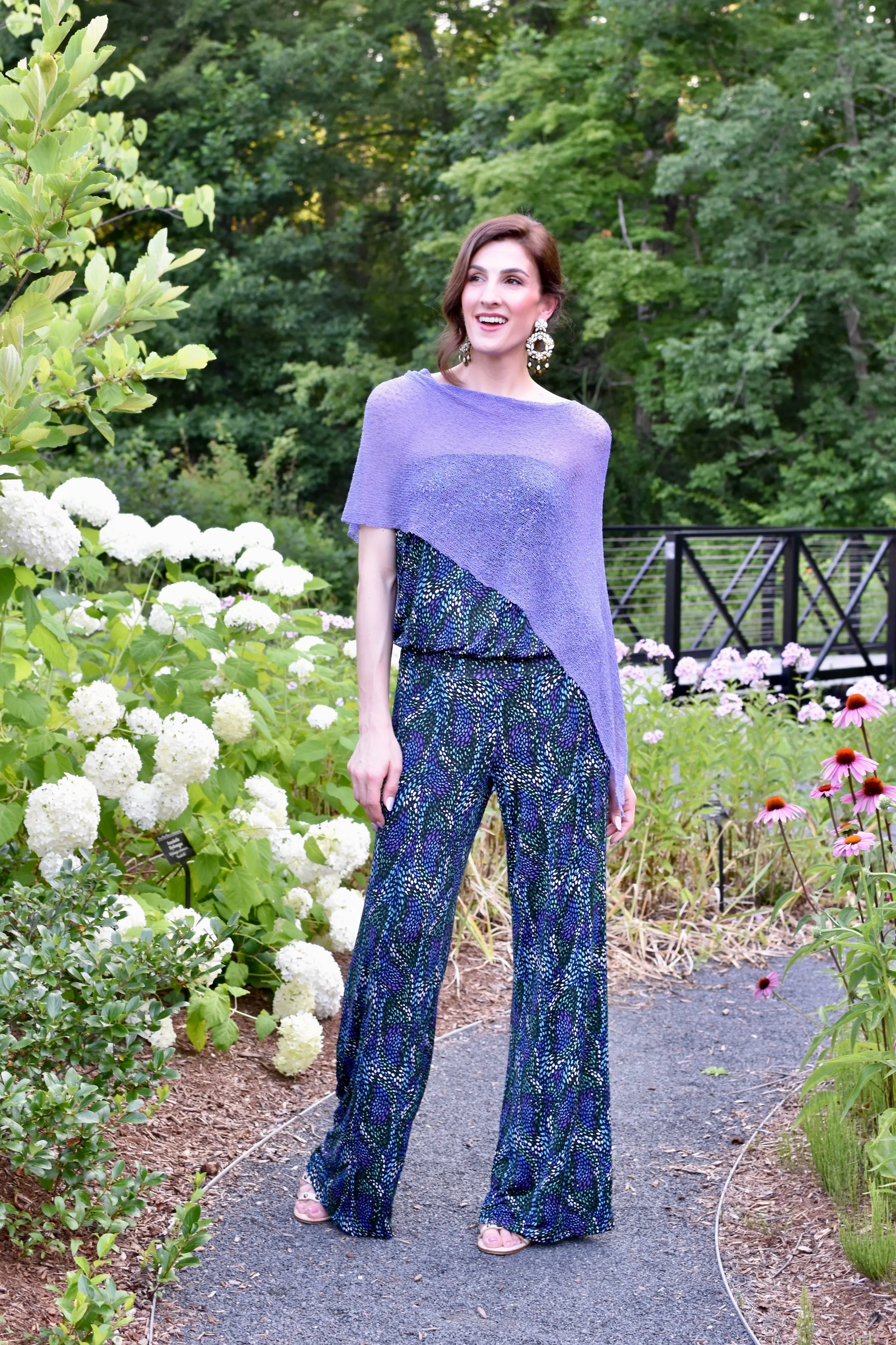Disco Peacock Jumpsuit