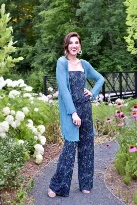 Disco Peacock Jumpsuit