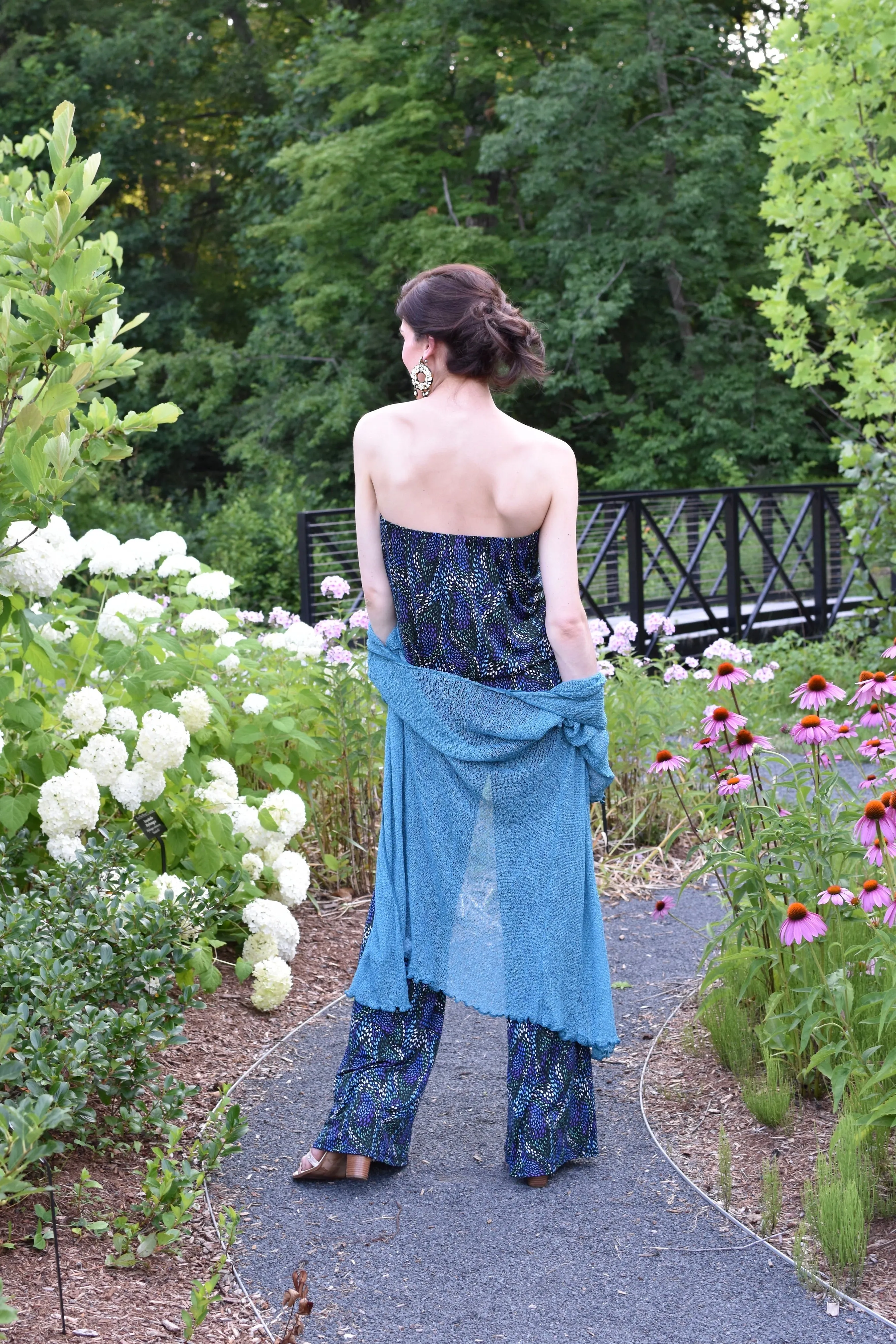 Disco Peacock Jumpsuit