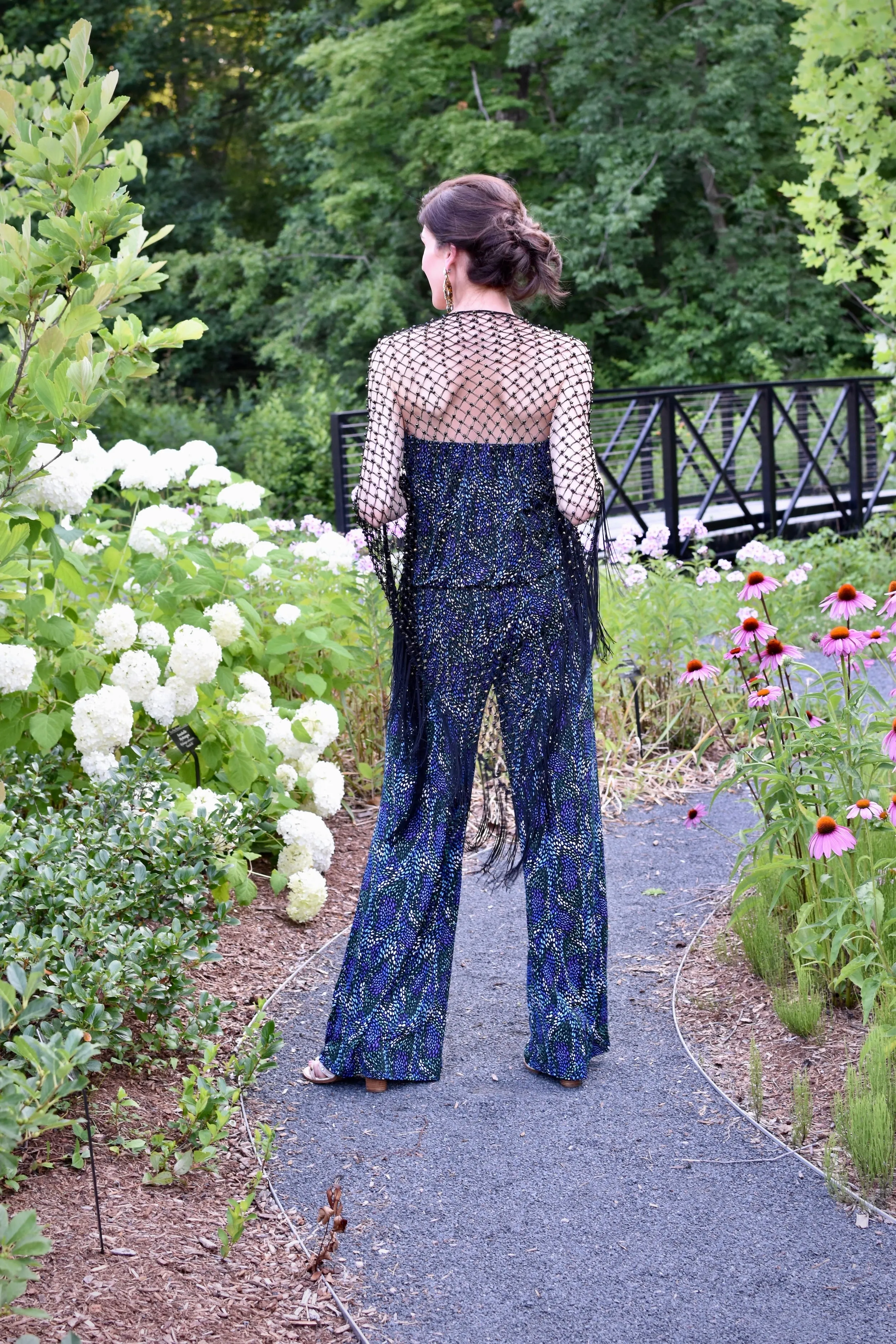 Disco Peacock Jumpsuit