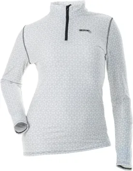 DIVAS D TECH BASE LAYER SHIRT WHITE SNOWFLAKE 3X 98887