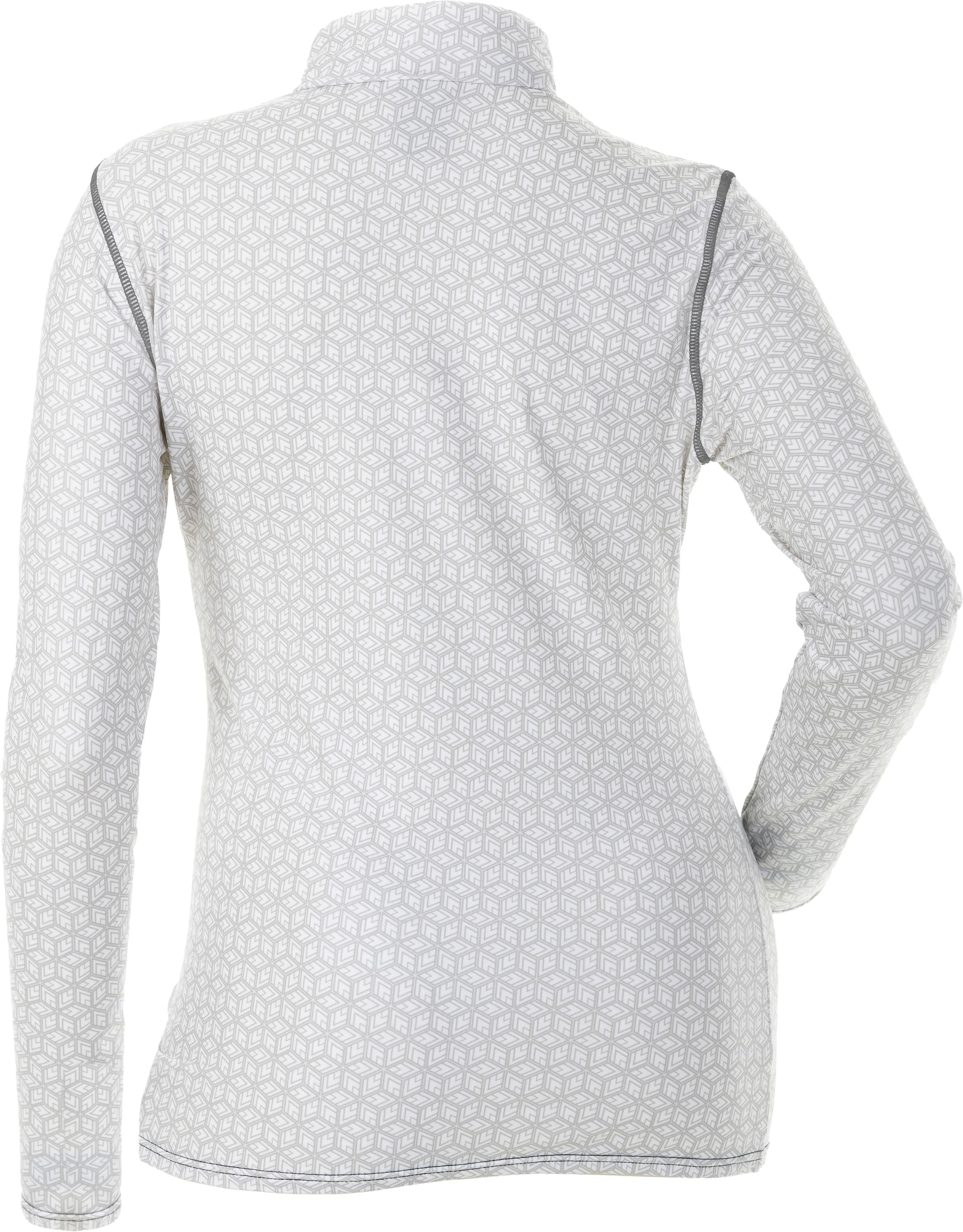 DIVAS D TECH BASE LAYER SHIRT WHITE SNOWFLAKE 3X 98887