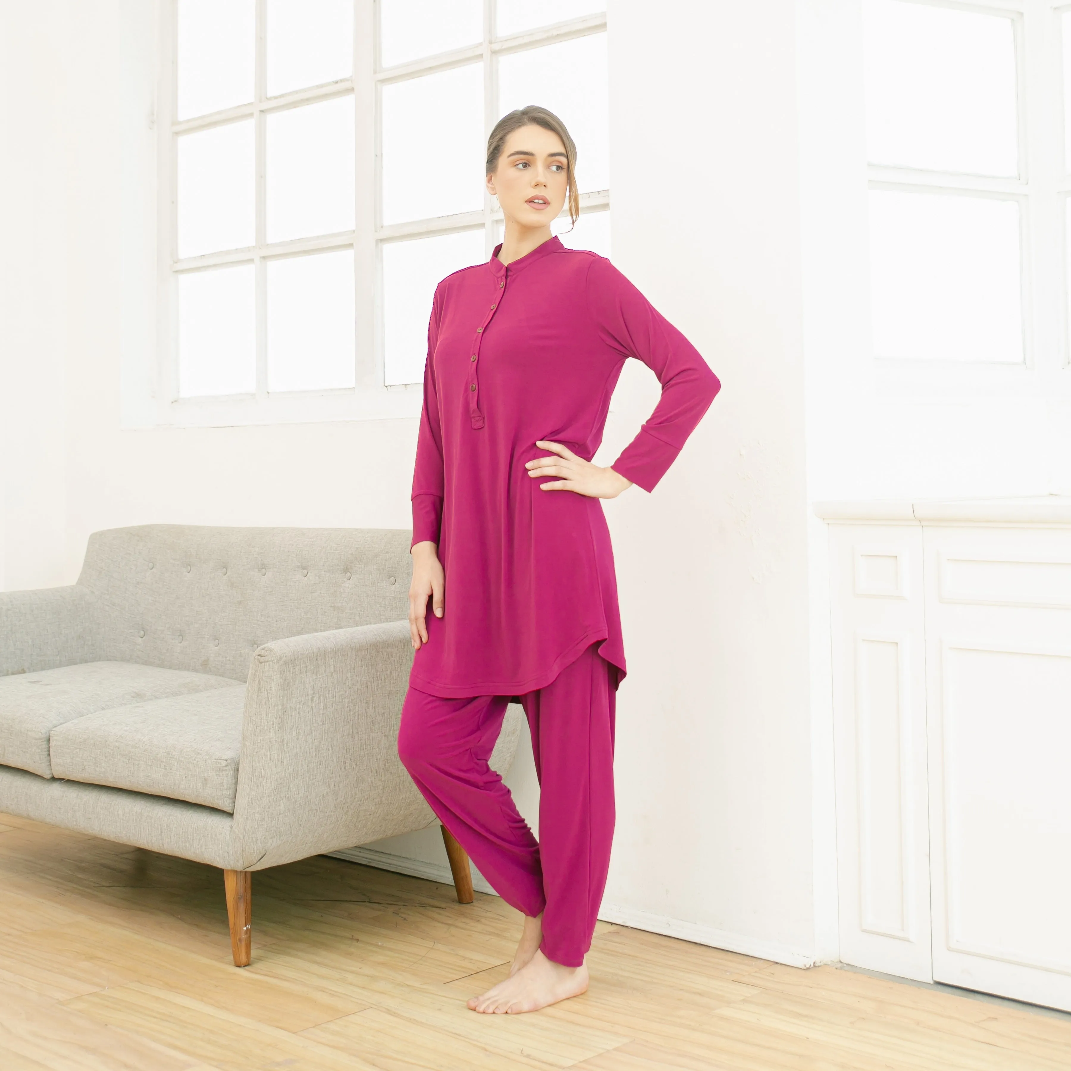 Ellis Tunic - Fuschia