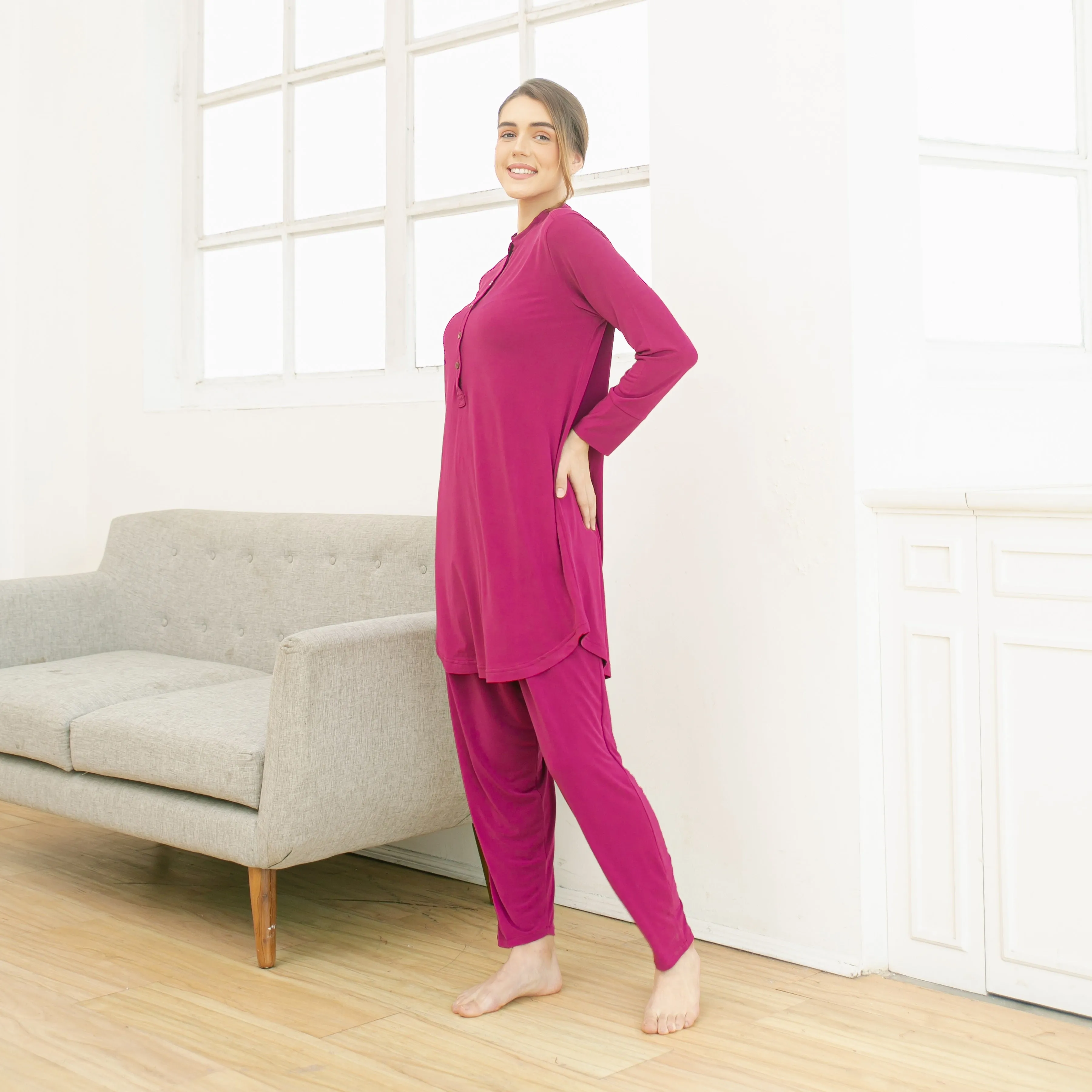Ellis Tunic - Fuschia