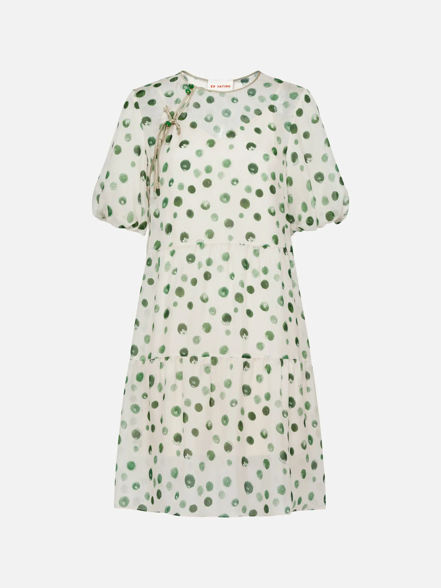EP YAYING Silk Chiffon Dress
