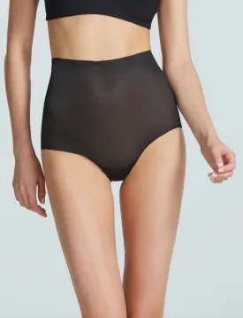 Featherlight Control Brief in Black