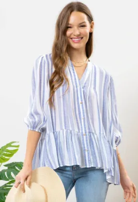 FINAL SALE Gloria Stripes Top