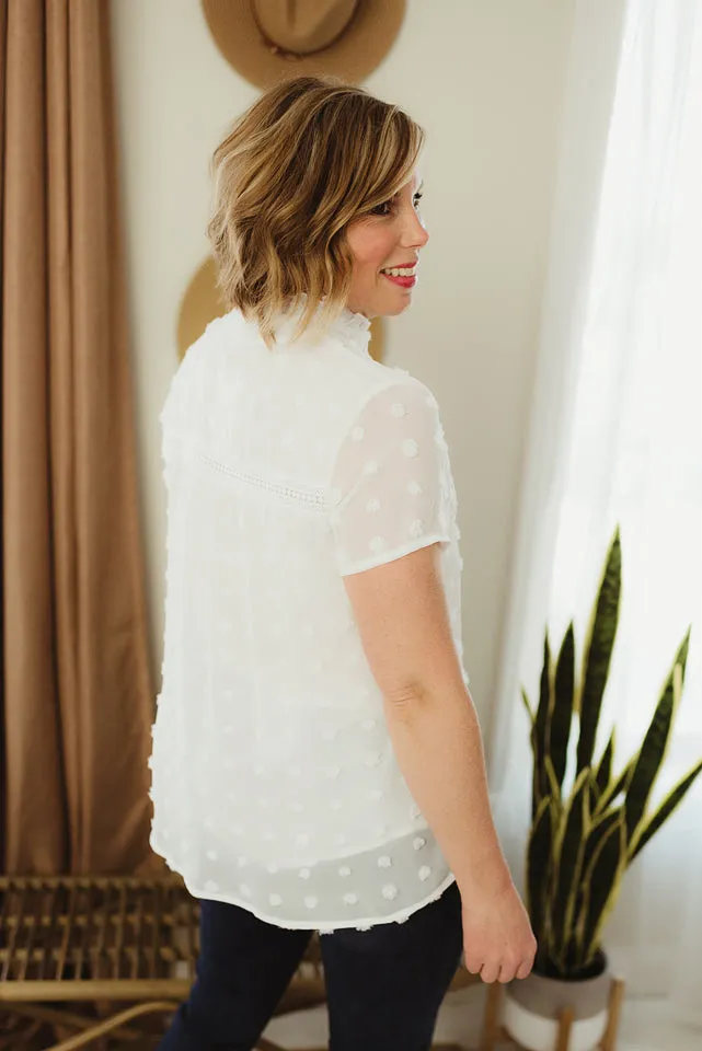 Flowy Swiss Dot