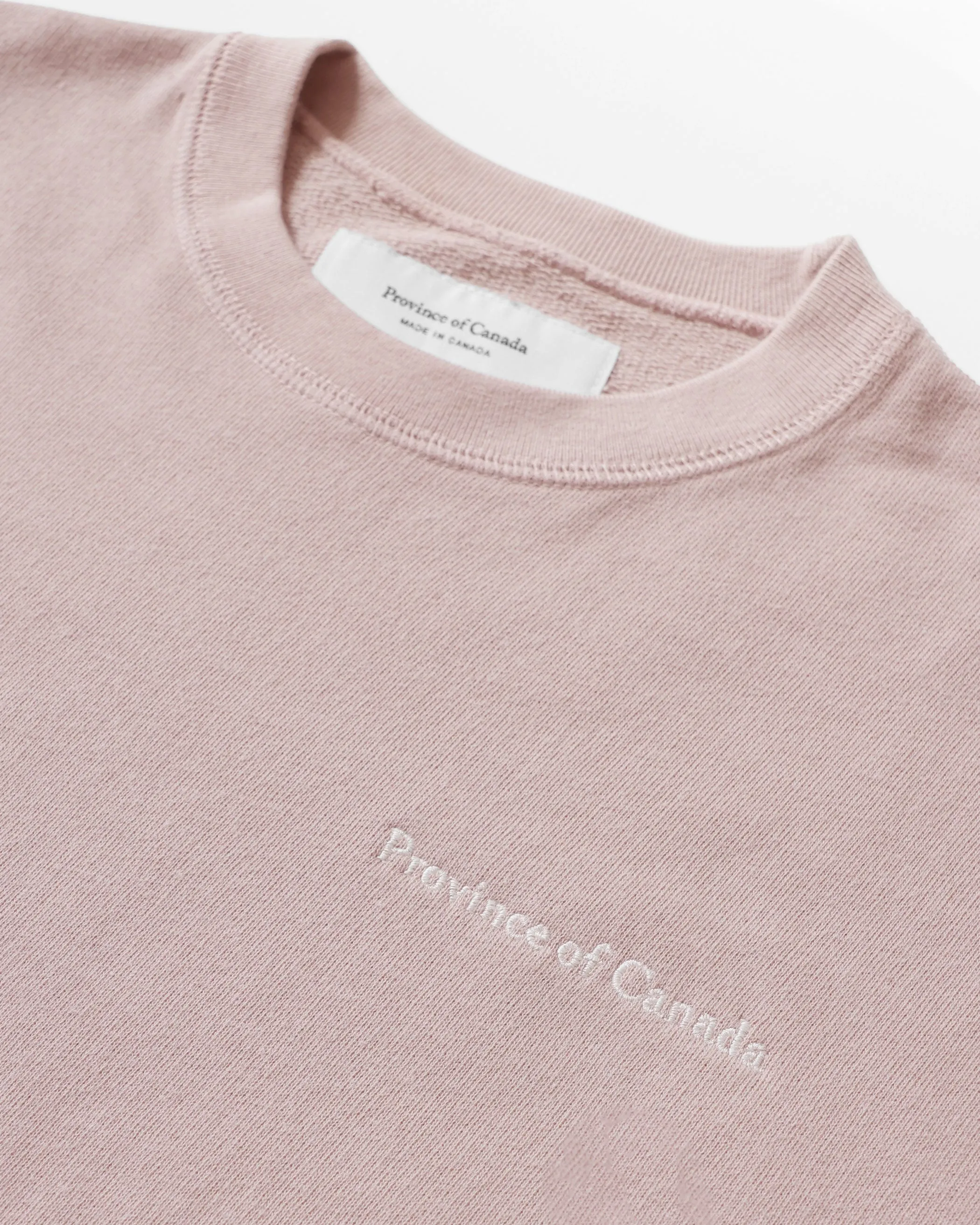 French Terry Crop Sweatshirt Dark Dusk