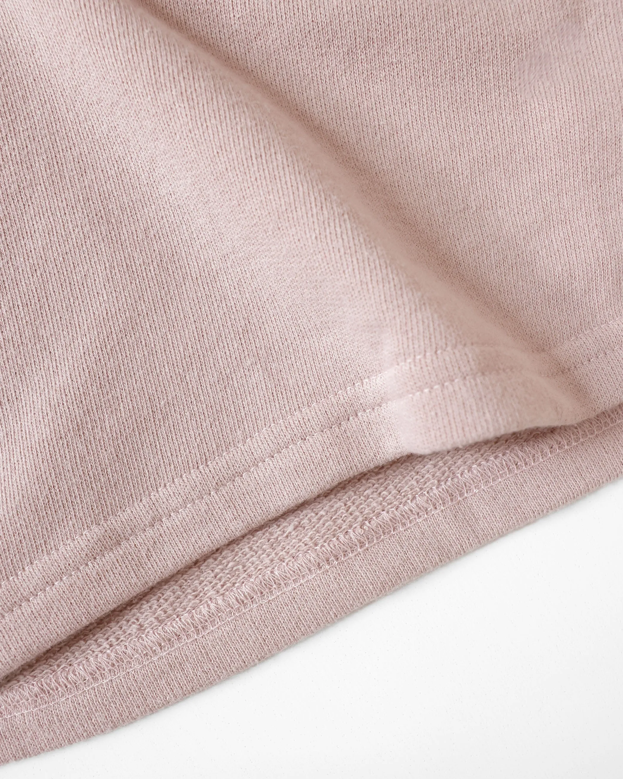 French Terry Crop Sweatshirt Dark Dusk