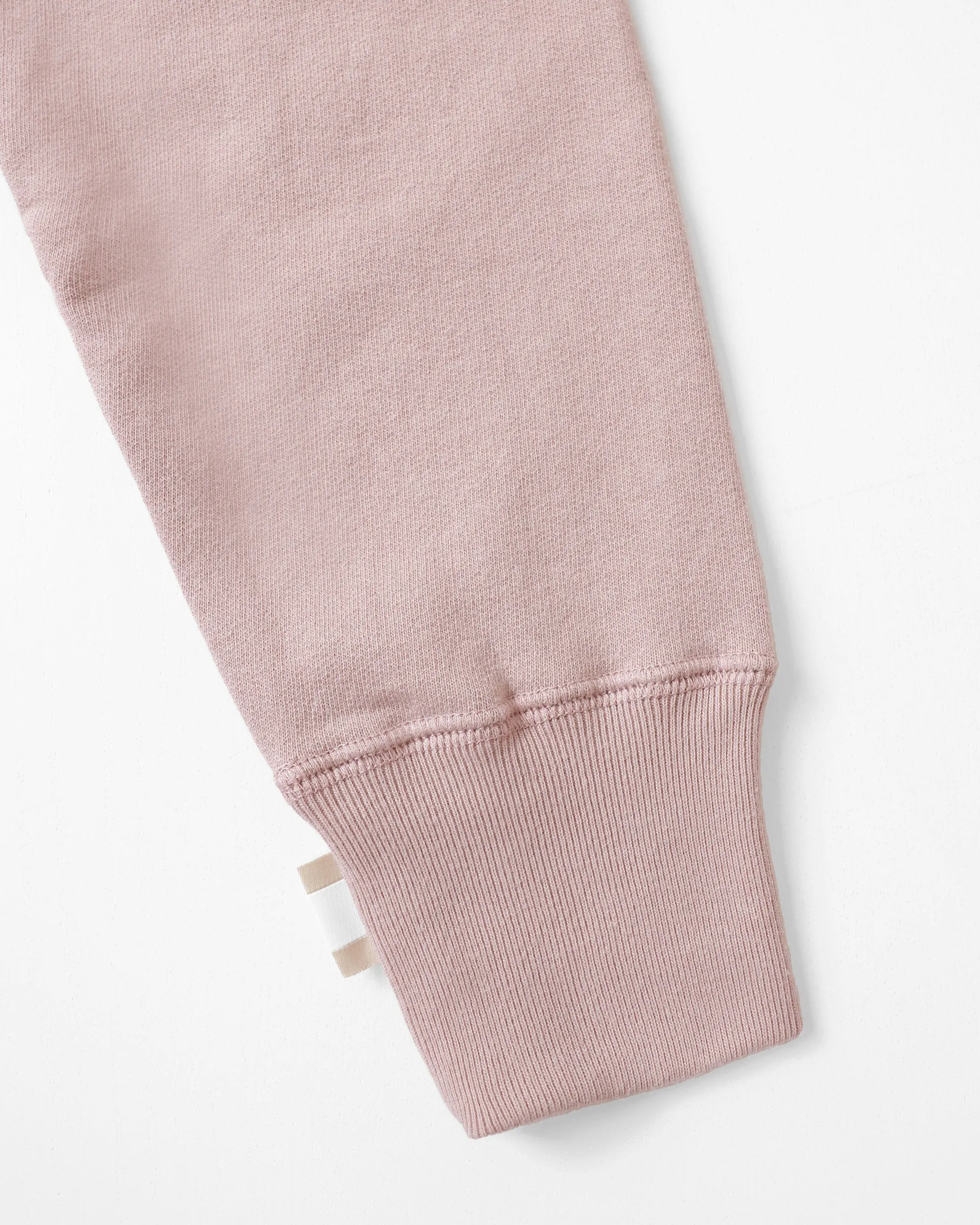 French Terry Crop Sweatshirt Dark Dusk