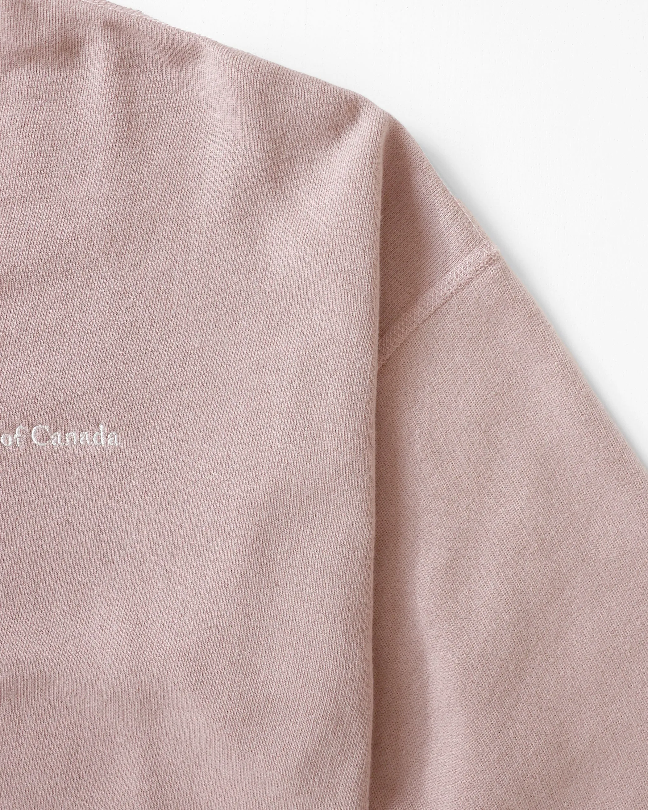 French Terry Crop Sweatshirt Dark Dusk
