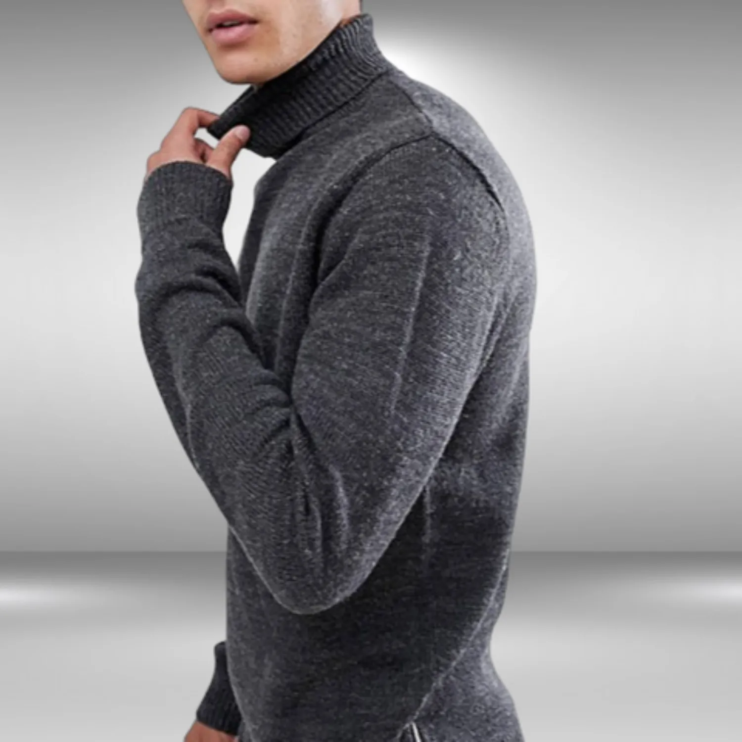 Garry - Turtleneck Sweater - Classic - Tailored Fit - Ideal for Fall/Winter