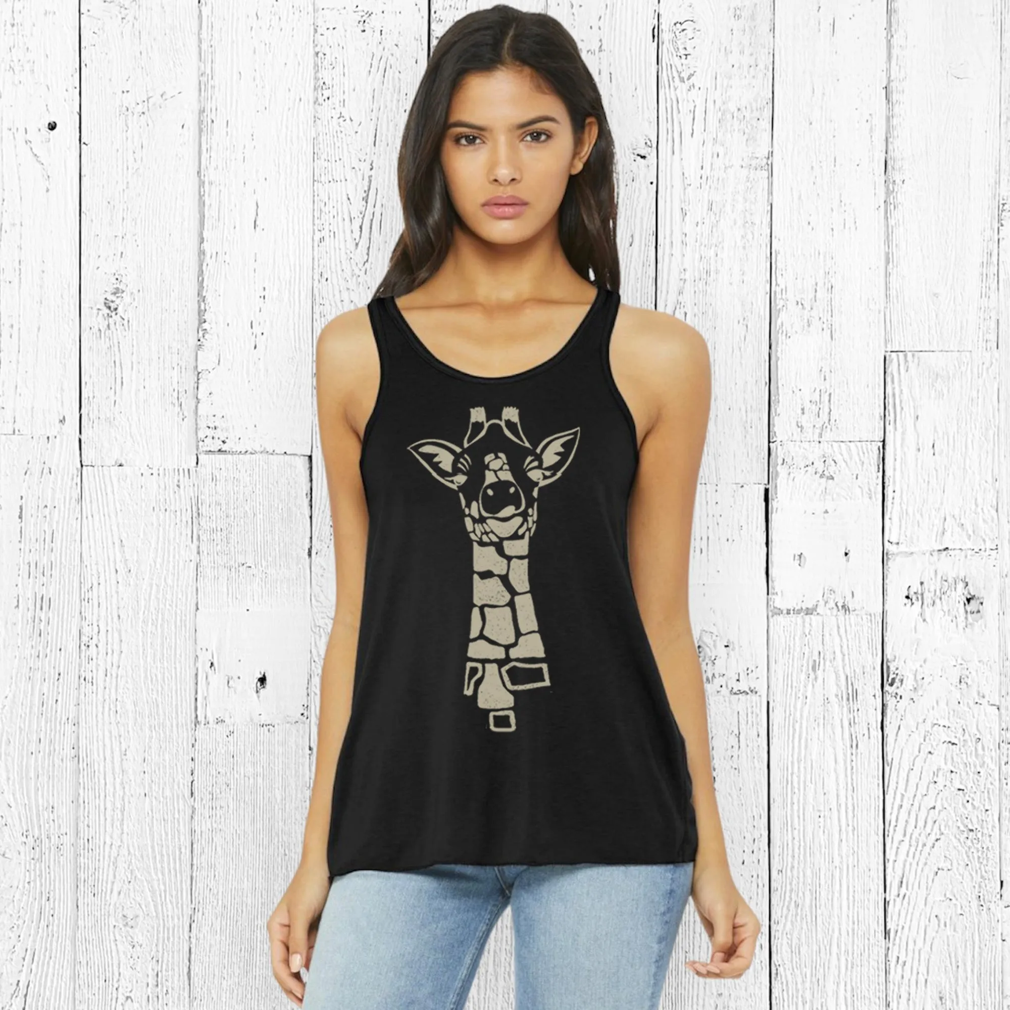 Giraffe Flowy Tank Top