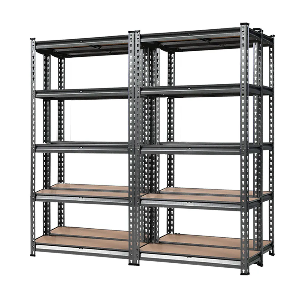 Heavy-Duty Adjustable 4-Piece Shelving Rack Storage - Giantz
